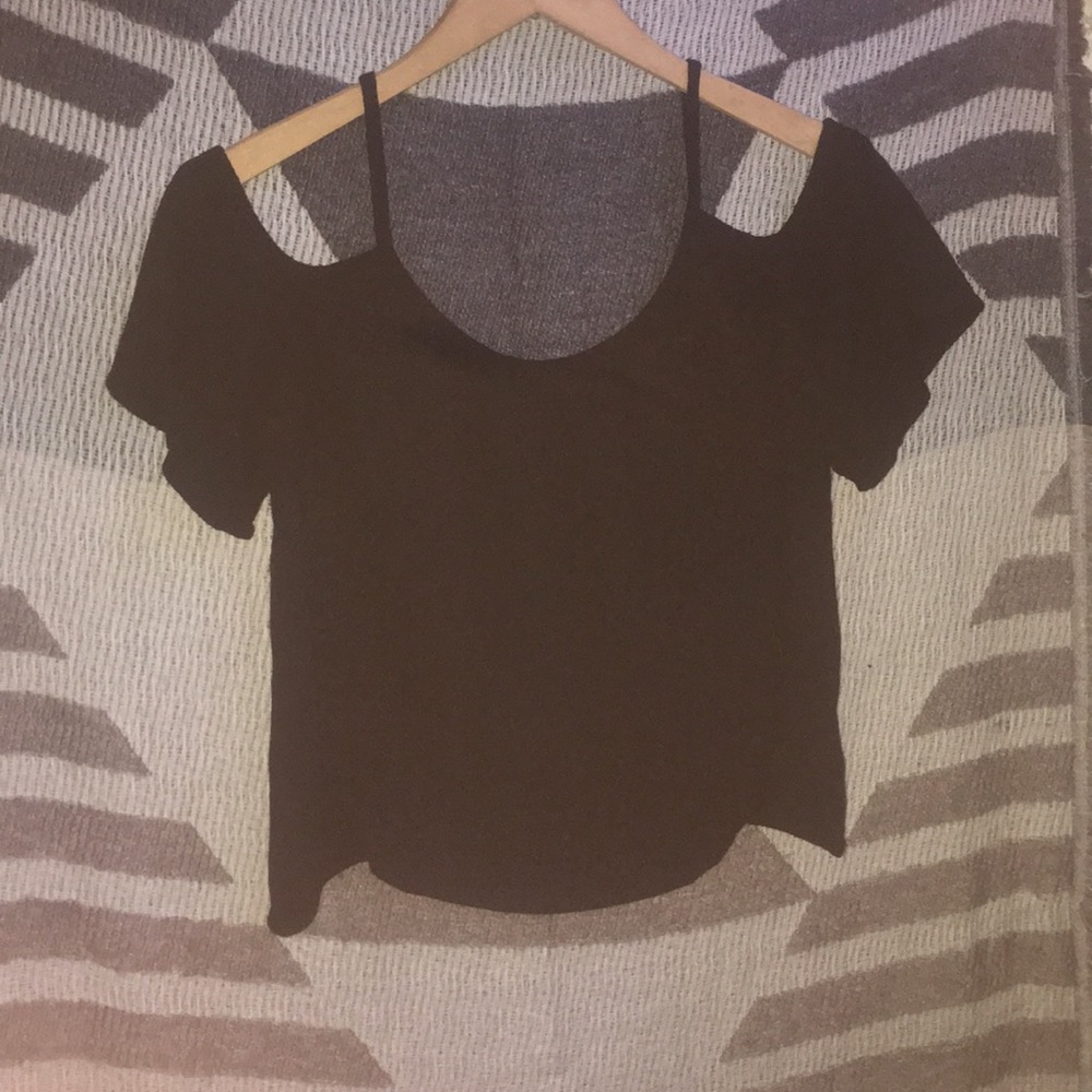 Off the shoulder tank